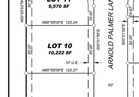 Golf Course Home Lot