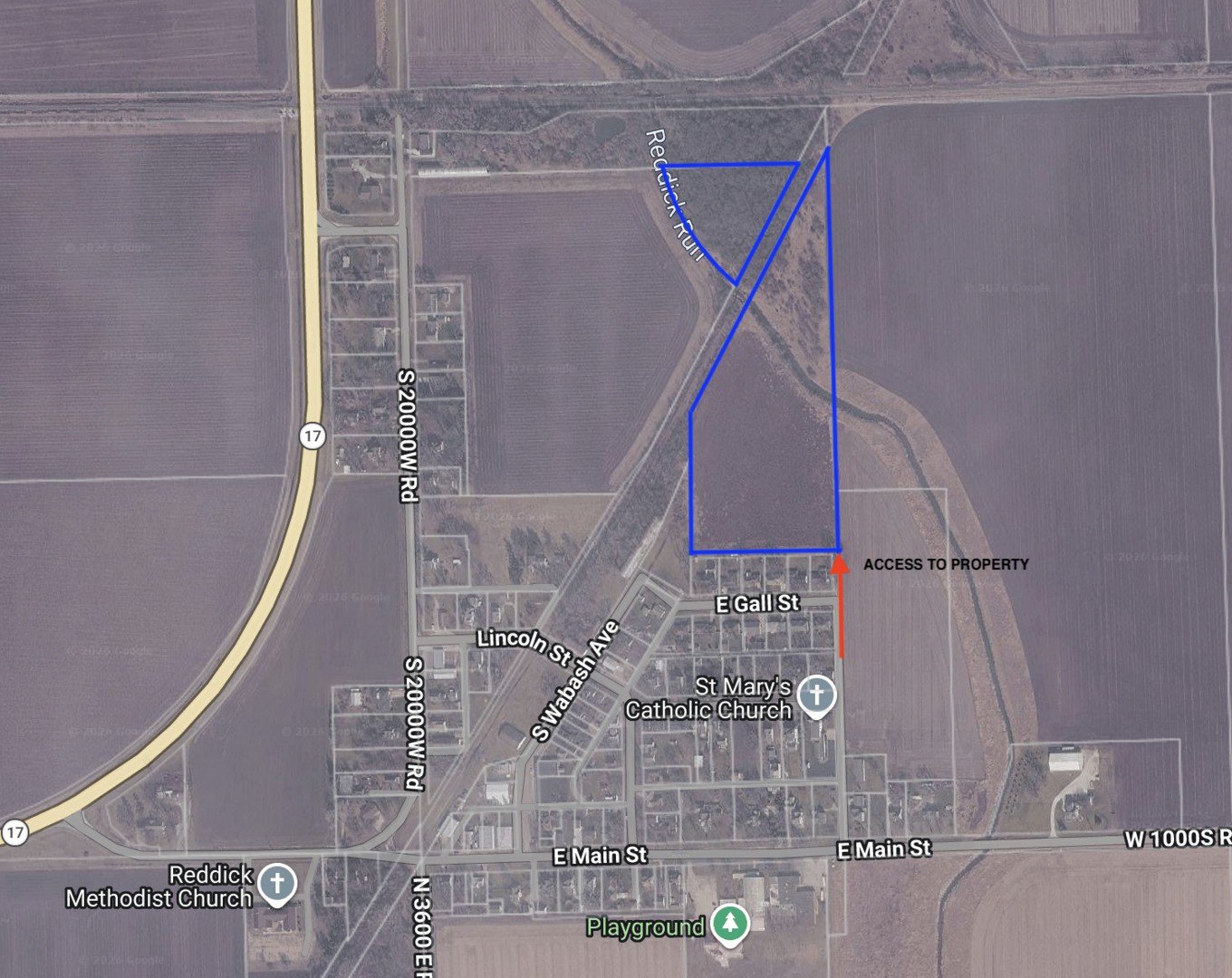 Vacant Land with Creek