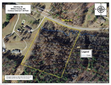 Wooded Land in Wilkesboro, NC