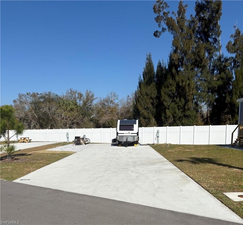RV Lot in Palm Breeze Resort