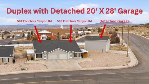 Duplex with RV Garage