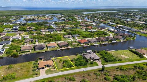Waterfront Canal Lot with Seawall