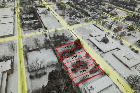Residential Land in Detroit, MI