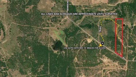 Recreational Ranch Acreage with Utilities