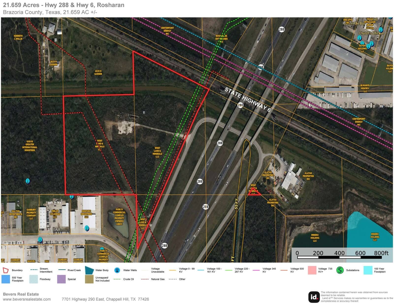 21.6 Acres Commercial Land Opportunity