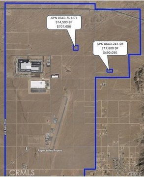 Apple Valley Industrial Land Available
