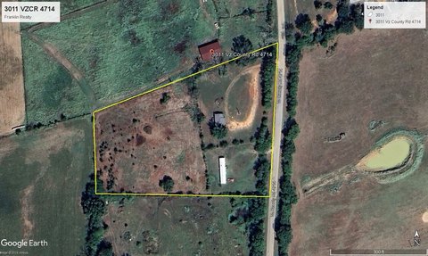 Acreage with Fenced Pasture