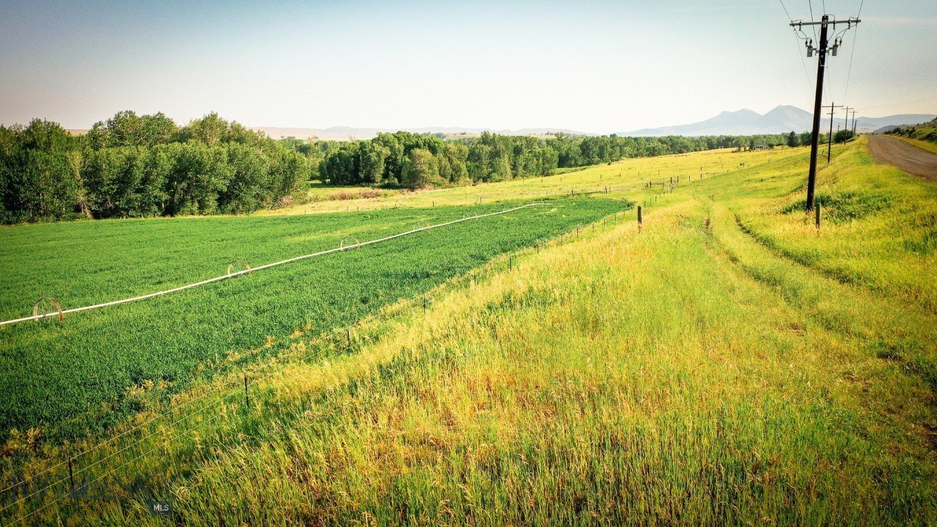 Land Near Crazy Mountain Range