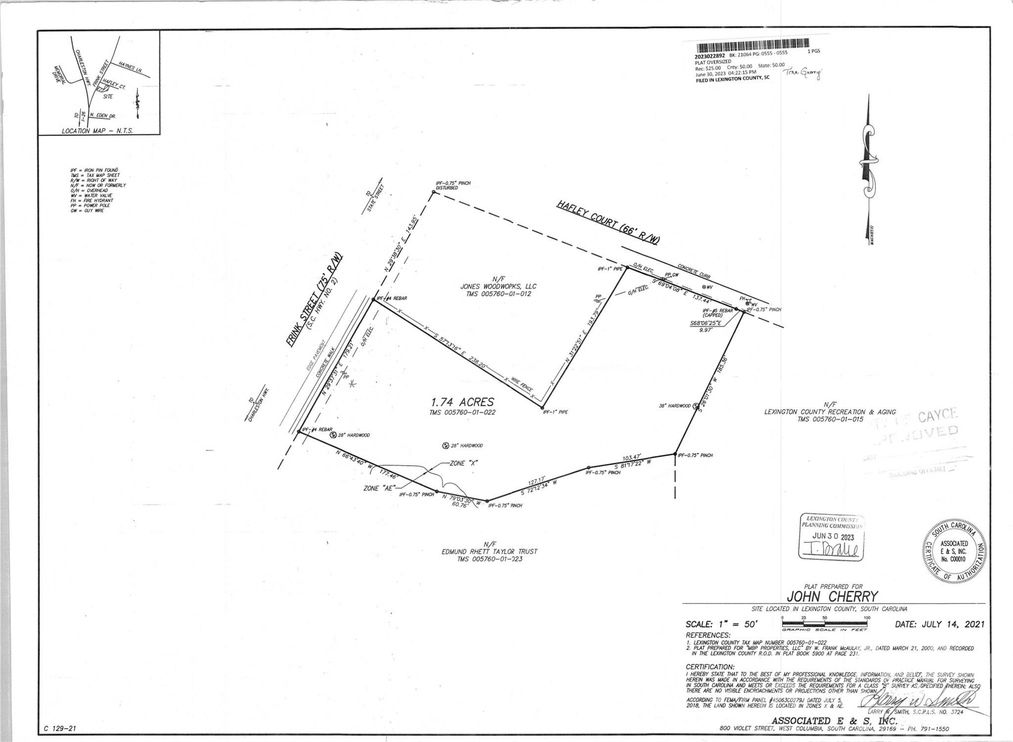 Commercial Land in Cayce, SC