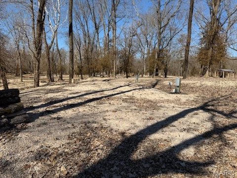 RV Campground Lot with River Access
