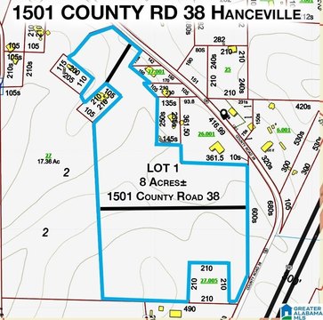 LAND/LOTS, HANCEVILLE, AL