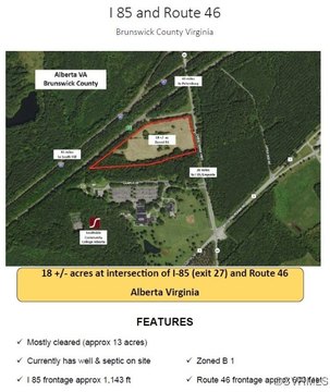 Picture of Commercial land at Christanna Hwy 24685, Alberta, VA