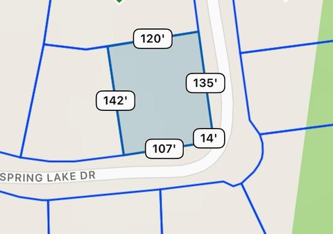 Corner Lot in Heritage Crossing