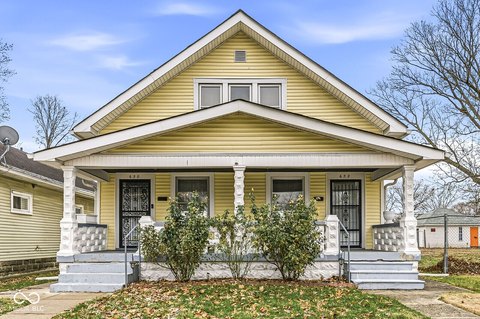 Classic 1920s Indianapolis Duplex