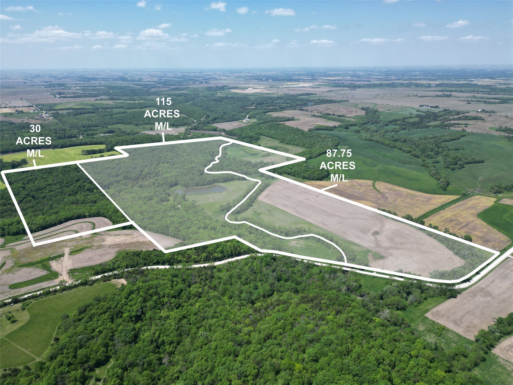 Prime Recreational Land Near West Des Moines