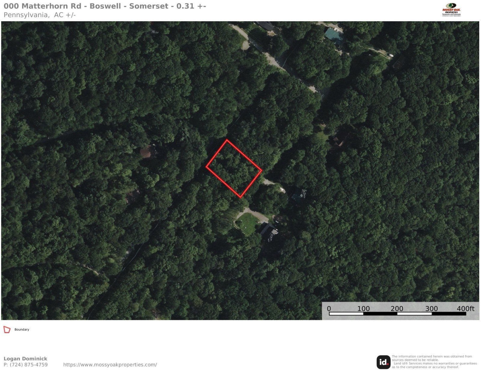 Wooded Land in Laurel Highlands