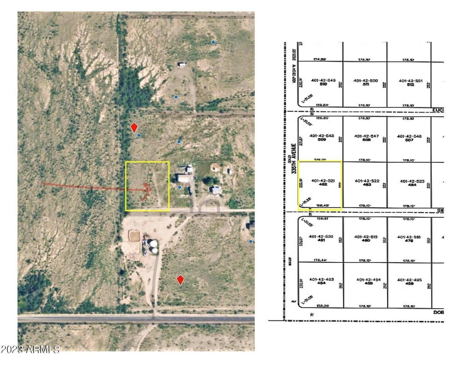 Tonopah Acre with Mountain Views