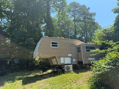 Scenic Land with Move-In Ready Camper