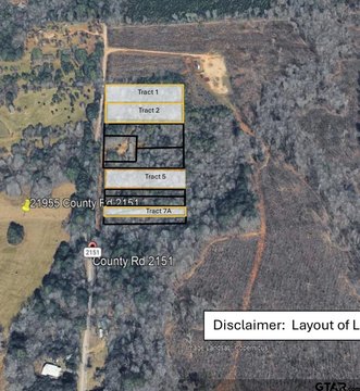 Land, Troup, TX