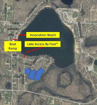 Wooded Land with Lake Access