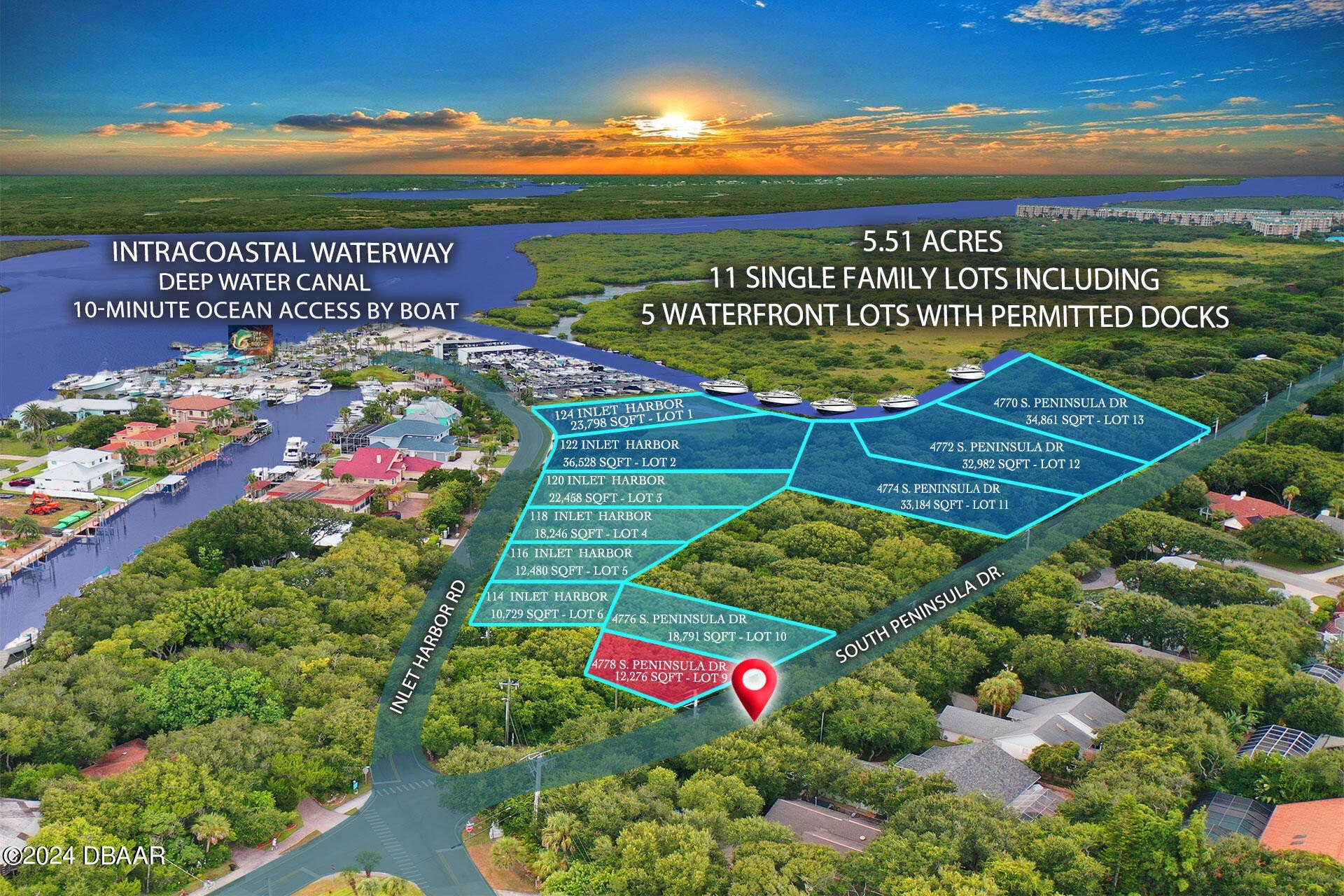 LAND - Ponce Inlet, FL