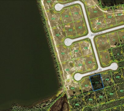 Oversized Lot in Placida, Florida