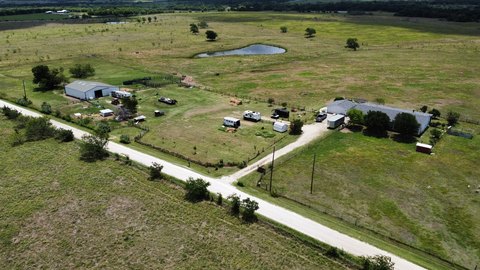 Fenced Livestock Farm With Residence