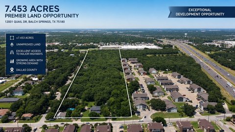 Unimproved Commercial Land Tract