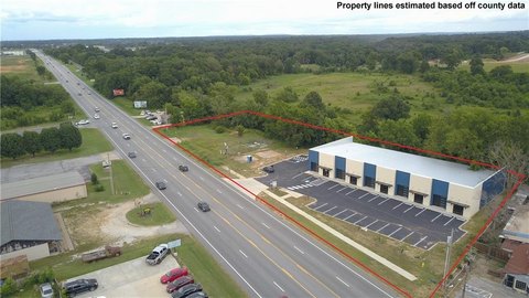 New Construction Commercial Building on Highway