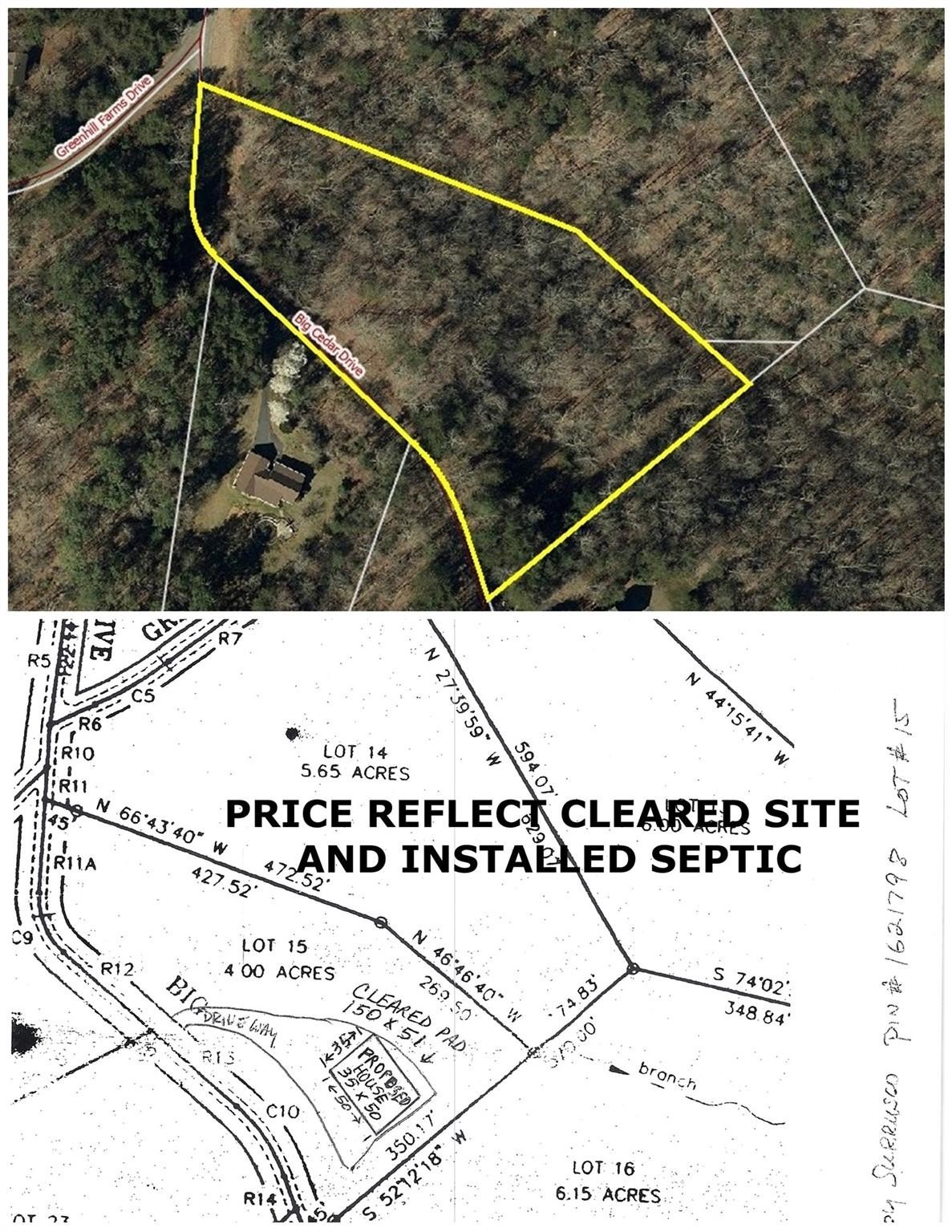 Rutherfordton Land Ready to Build