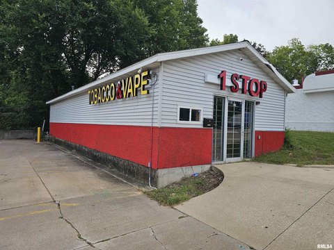 Convenience Store Building with Parking