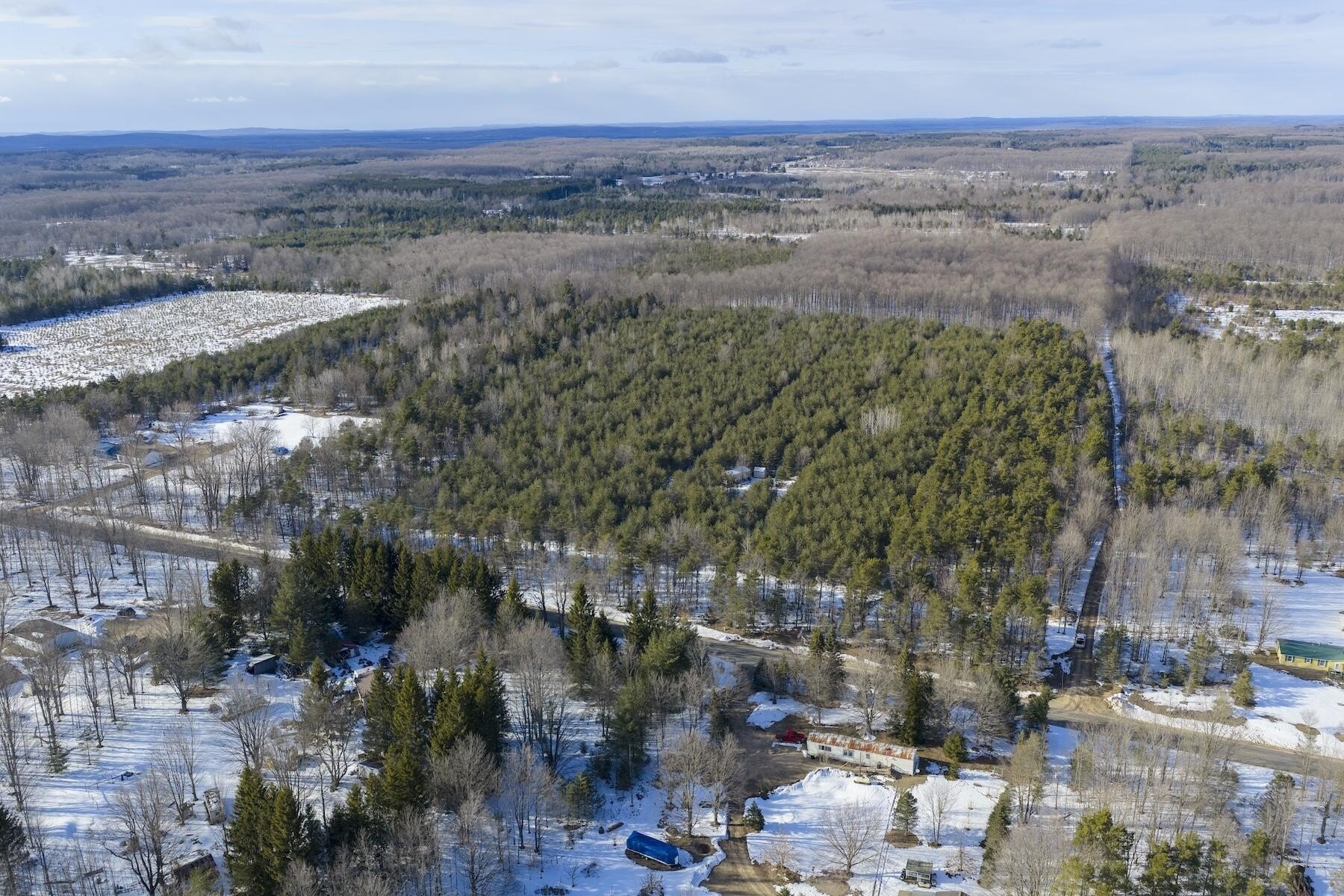 Wooded Acreage in Copemish, Michigan