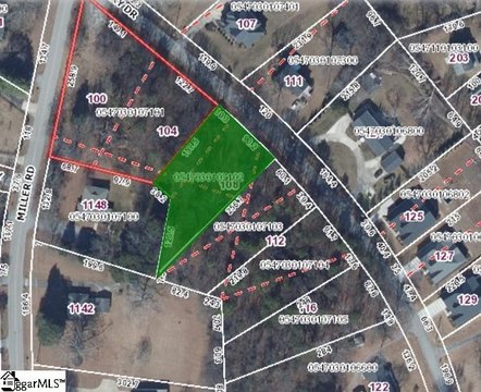 Spacious Lot Near Woodruff Road