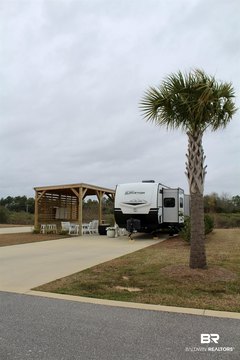 Upgraded RV Resort Lot with Gazebo