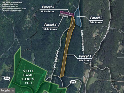 Wooded Land Near State Game Lands