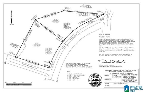 LAND/LOTS, LINCOLN, AL