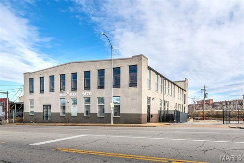 Two-Story Office Building with Gated Parking