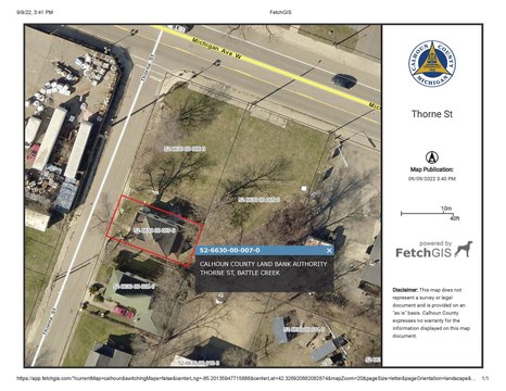Battle Creek Buildable Vacant Land