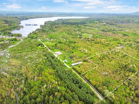Wooded Lot Near Swan Lake