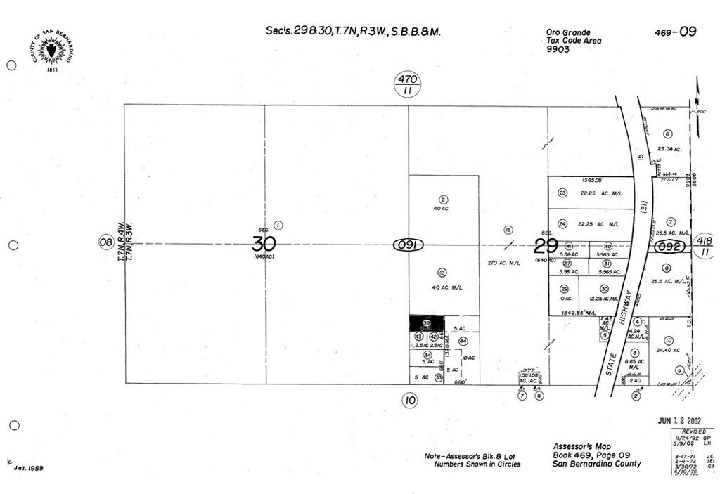 Five Acre Mojave Desert Land