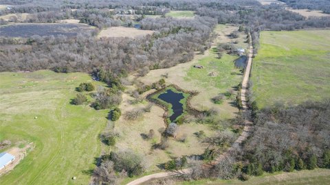 Rolling Agricultural Land with Pond