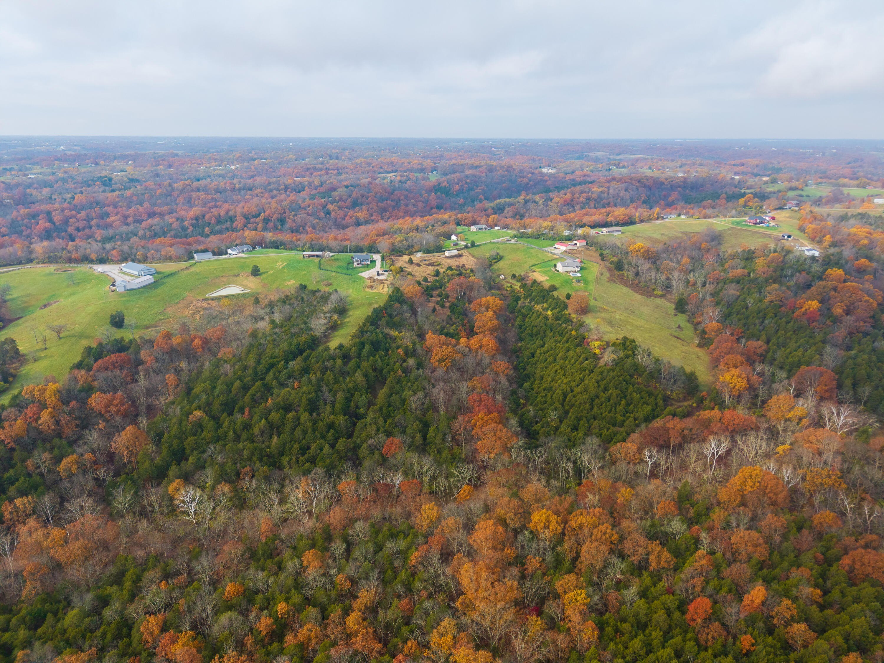 DeMossville Acreage with Pole Barn