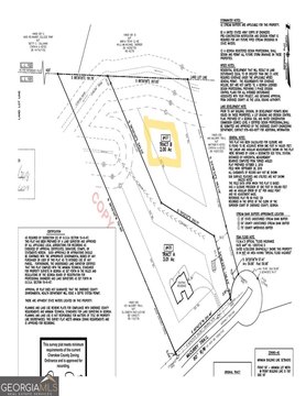 Wooded Lot in Cherokee County