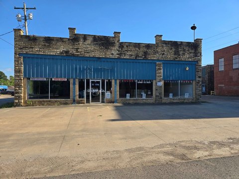 Retail Storefront Building with Parking