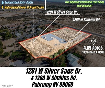 Land, Pahrump, NV