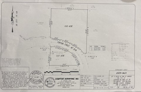 LaFayette, GA Wooded Lot