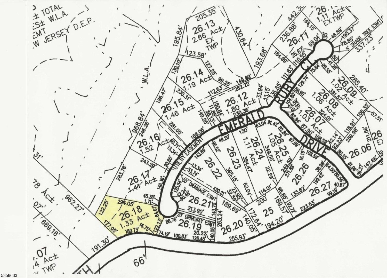 Residential Building Lot in Hardyston