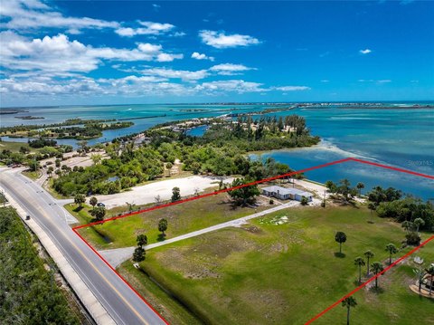 Waterfront Land with Seawall