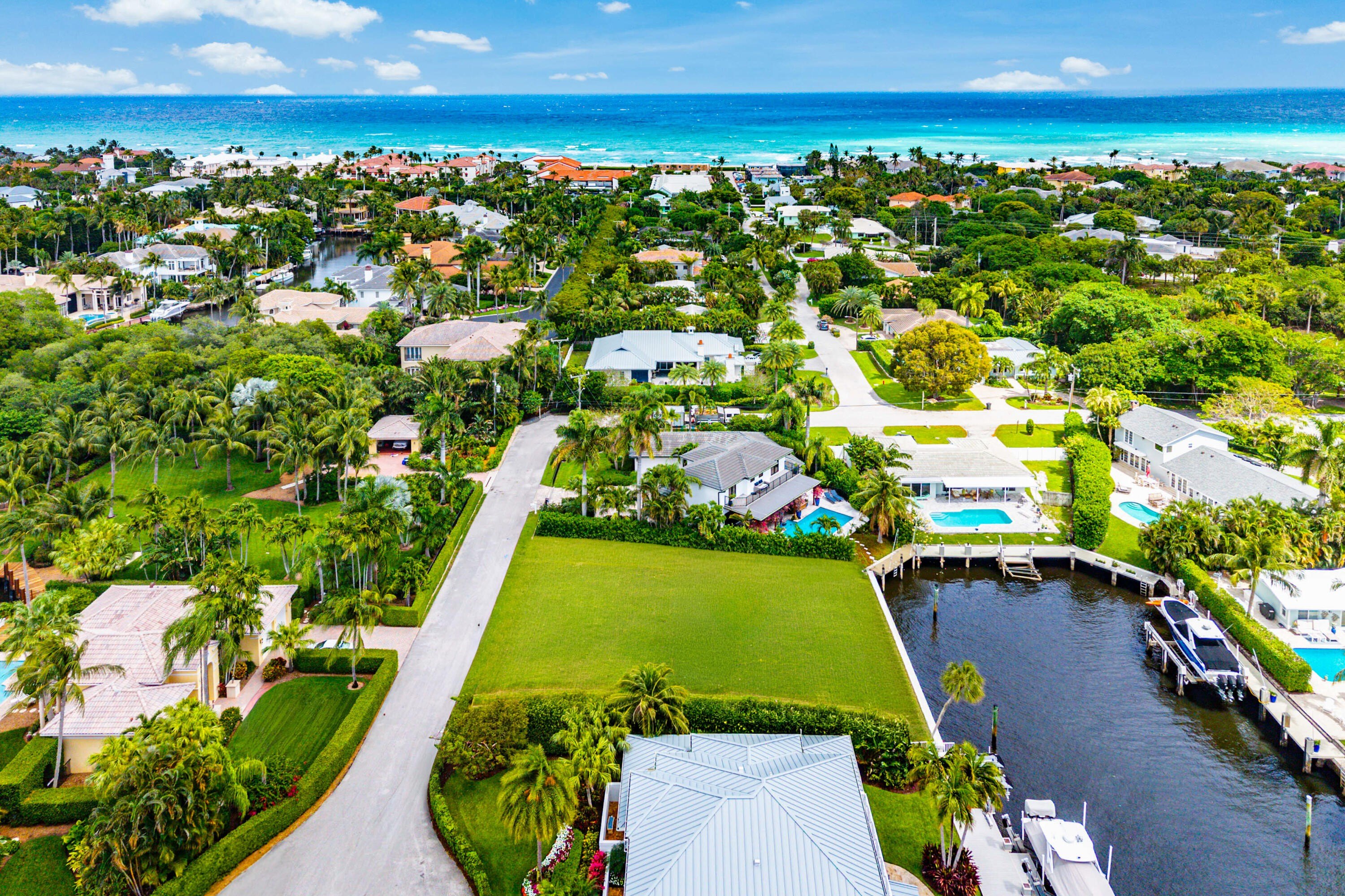 Waterfront Land in Ocean Ridge