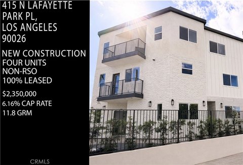 Modern Four-Unit Quadplex